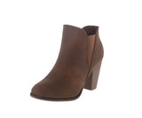 WOMAN'S BOOTIES TAN NUB CAMILA-17