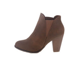 WOMAN'S BOOTIES TAN NUB CAMILA-17