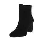 WOMAN'S BOOTIES BLACK SUEDE CARRIS-1