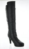 WOMAN'S SHOES BLACK PU BOOTS CECI-14