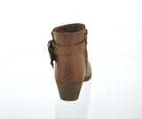 WOMAN'S SHOES TAN PU BOOTIES CHASE-1