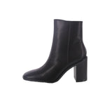 WOMAN'S BOOTIES BLACK PU CHER-1