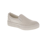 WOMAN'S SHOES WHITE PU SNEAKER CROFT