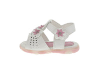 KID'S SHOES WHITE PU/LEATHER SANDALS CUTY-23