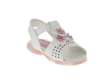 KID'S SHOES WHITE PU/LEATHER SANDALS CUTY-23