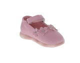 KID'S SHOES PINK PU/LEATHER FLATS CUTY-22