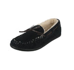 WOMAN'S SHOES BLACK SUEDE  DOCKSIDE DAKO-01