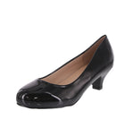 WOMAN'S SHOES BLACK PAT HEELS DANA-9