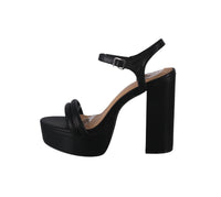 WOMAN'S SHOES BLACK PU HEELS DARCY-01