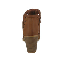 WOMAN'S SHOES TAN PU BOOTIES DAVE-55