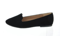 WOMAN'S SHOES BLACK SUEDE FLATS DIANA-81