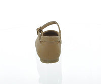 KID'S SHOES TAN PU FLATS DIANE-29K