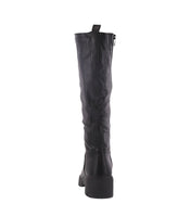 WOMAN'S BOOTS BLACK PU DINO-1