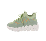 WOMAN'S SHOES MINT NUB/FABRIC TENNIS SNEAKERS DISH-81