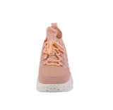 WOMAN'S SHOES PINK NUB/FABRIC TENNIS SNEAKERS DISH-81