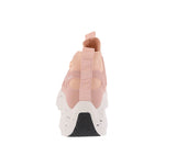 WOMAN'S SHOES PINK NUB/FABRIC TENNIS SNEAKERS DISH-81