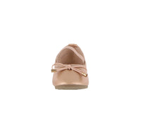 BABY'S SHOES ROSE GOLD PU FLATS DOROTHY-1A