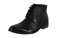 MEN'S SHOES BLACK PU DRESS SHOES DR710-NLM