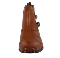 MEN'S SHOES TAN PU DRESS SHOES DR730-M