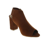 WOMAN'S BOOTIES KHAKI SUEDE EDEENA-01