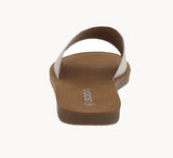 WOMAN'S SHOES WHITE NUB SANDALS EFRON