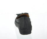 WOMAN'S SHOES BLACK PU DOCKSIDE F31-77