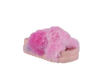 WOMAN'S SHOES MULTI FLUFF SANDALS FAMOUS