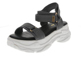 WOMAN'S SHOES GREY FAB SANDAL FANCY-1