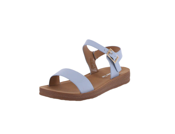 KID'S SHOES LIGHT BLUE PU SANDALS FARON-4K