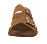 KID'S SHOES TAN SUEDE SANDALS FARON-6K