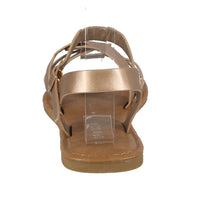 WOMAN'S SHOES ROSE GOLD PU LEATHER FIFI-33