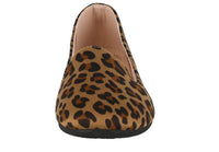 WOMAN'S SHOES LEOPARD SUEDE FLATS FLEXIBLE-22