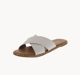 WOMAN'S SHOES WHITE SANDALS GATETH-22