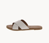 WOMAN'S SHOES WHITE SANDALS GATETH-22