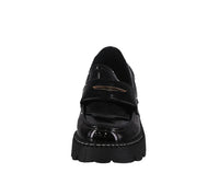 WOMAN'S SHOES BLACK PAT MONOLITH HANDLE-3