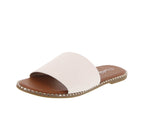 WOMAN'S SHOES WHITE PU SANDALS HARLOW