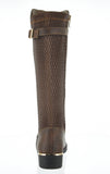 WOMAN'S SHOES BROWN PU BOOTS HARMONIE-1