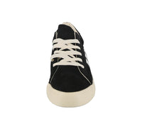 WOMAN'S SHOES BLACK SUEDE TENNIS SNEAKERS HAVANA