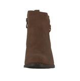 WOMAN'S SHOES BROWN SUEDE BOOTIES HEBE-6