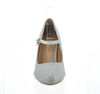 WOMAN'S SHOES SILVER GLITTER HELS HELENA-13