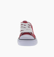 KID'S SHOES RED TENNIS SNEAKERS M-4819K