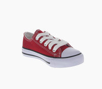 KID'S SHOES RED TENNIS SNEAKERS M-4819K