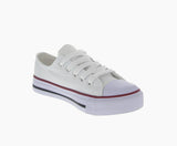 KID'S SHOES WHITE/RED TENNIS SNEAKERS YB-49884K