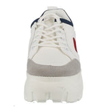 WOMAN'S SHOES NAVY/GRAY NUB/SUEDE/FABRIC TENNIS HYATT-08