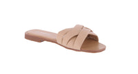 WOMAN'S SHOES NUDE PU SANDALS INFA-1