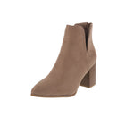 WOMAN'S SHOES TAUPE SUEDE BOOTIES IRIS-27