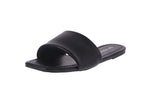 WOMAN'S SHOES BLACK PU SANDALS IZZY-8