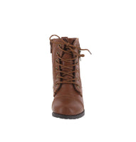 BABY'S SHOES TAN PU BOOTS JALEN-22KA