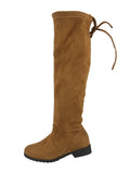 KID'S SHOES TAN SUEDE BOOTS JALEN-H4K