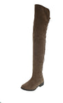 WOMAN'S SHOES TAUPE SUEDE BOOTS JALEN-L66